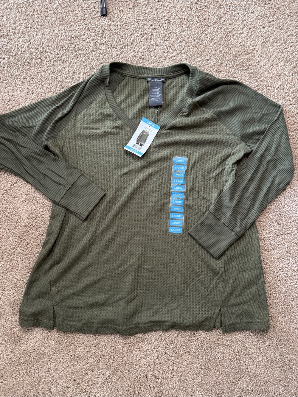 Chelsea & Theodore Green Top